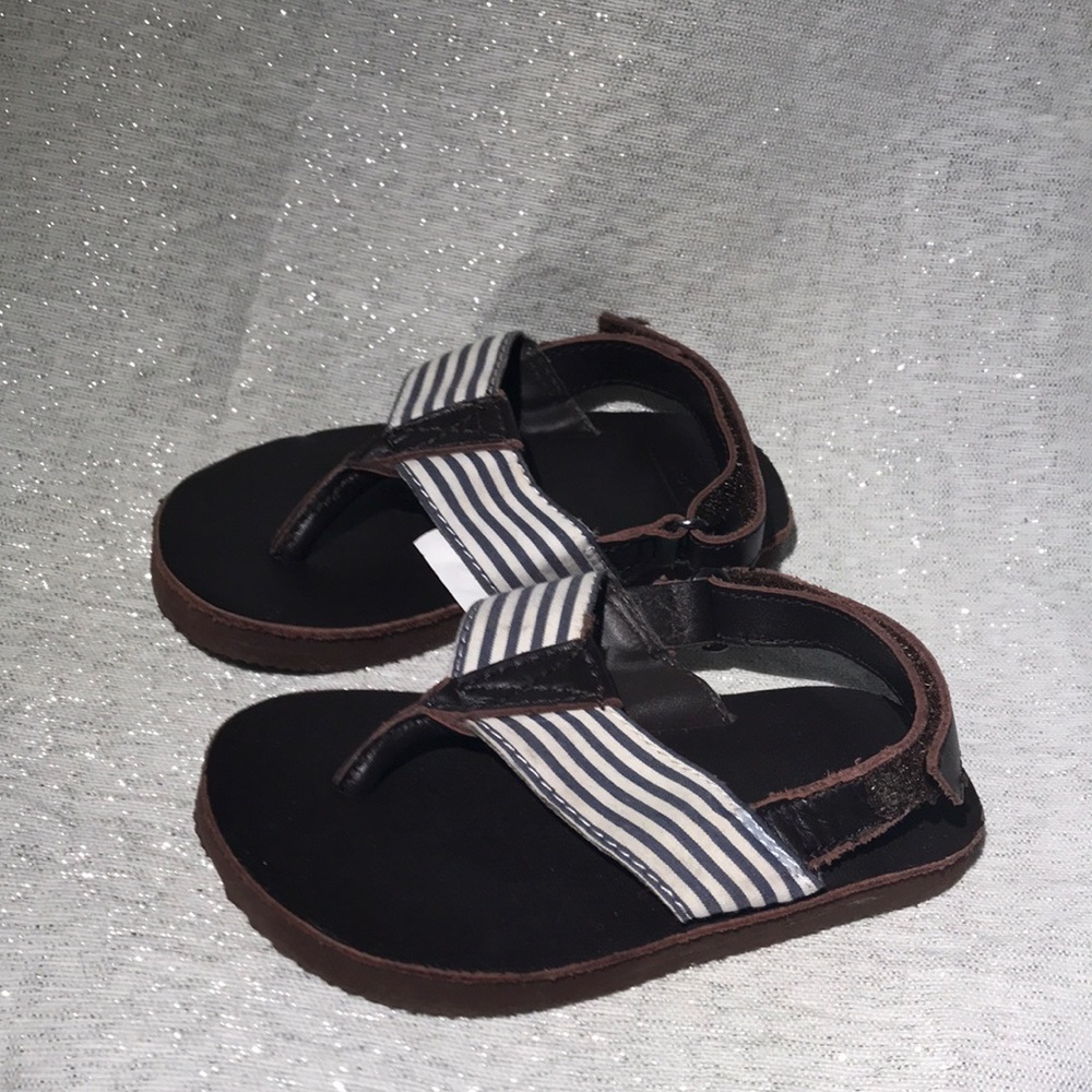Janie and jack size 6 sandals toddler boys